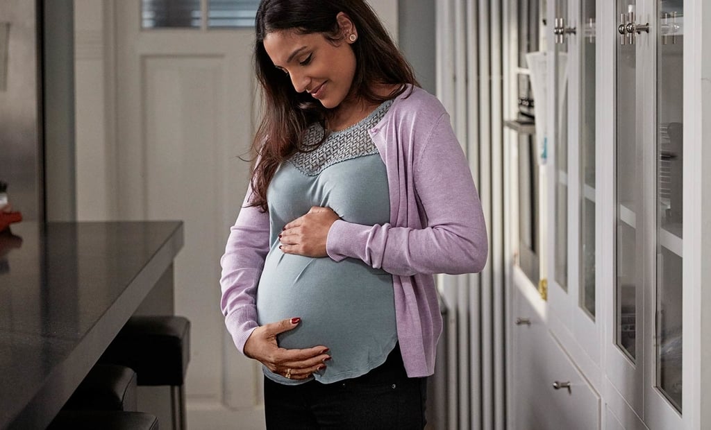 Embarazada preparando la llegada de su bebé